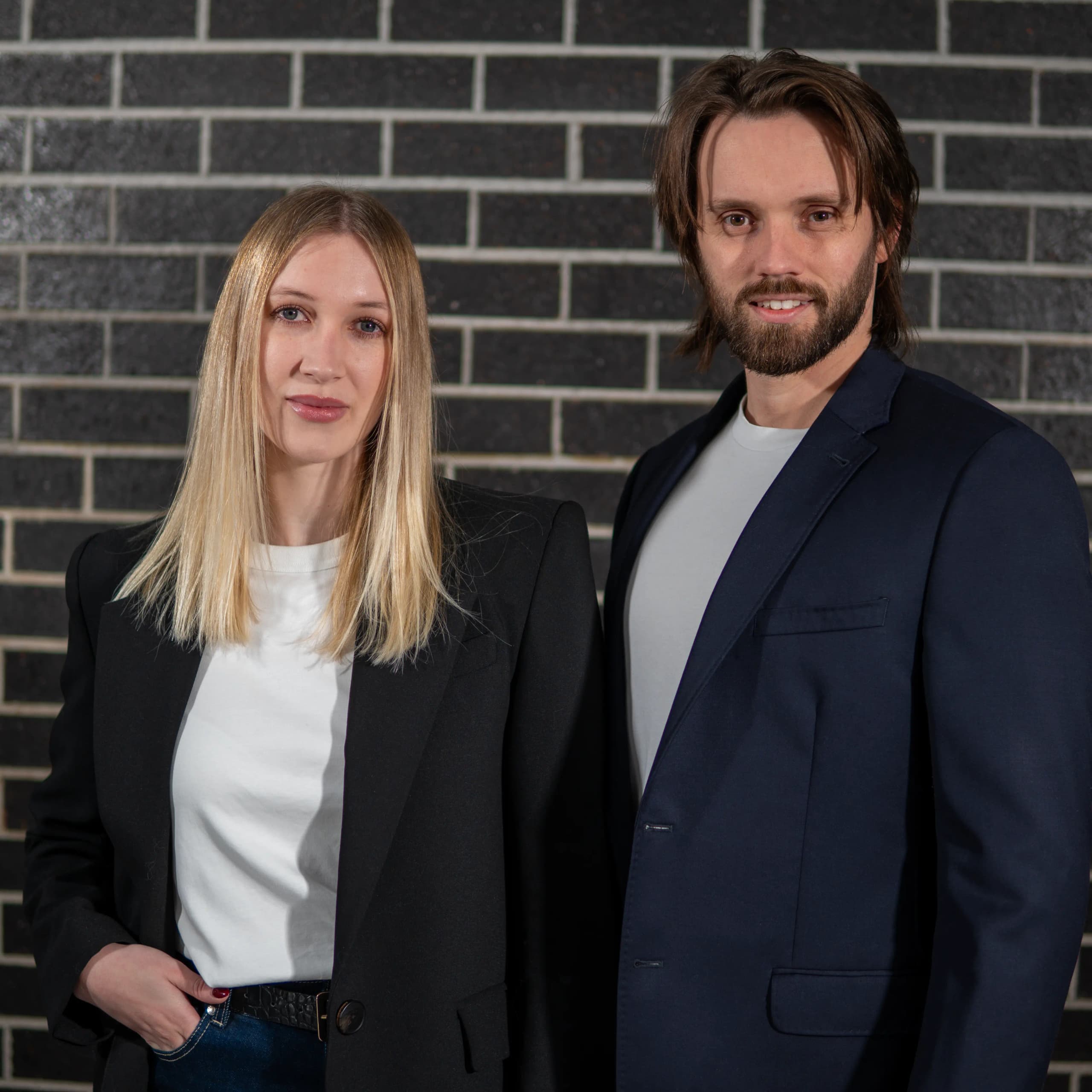 Brie and Jared, founders of Lily Dia Jewellery