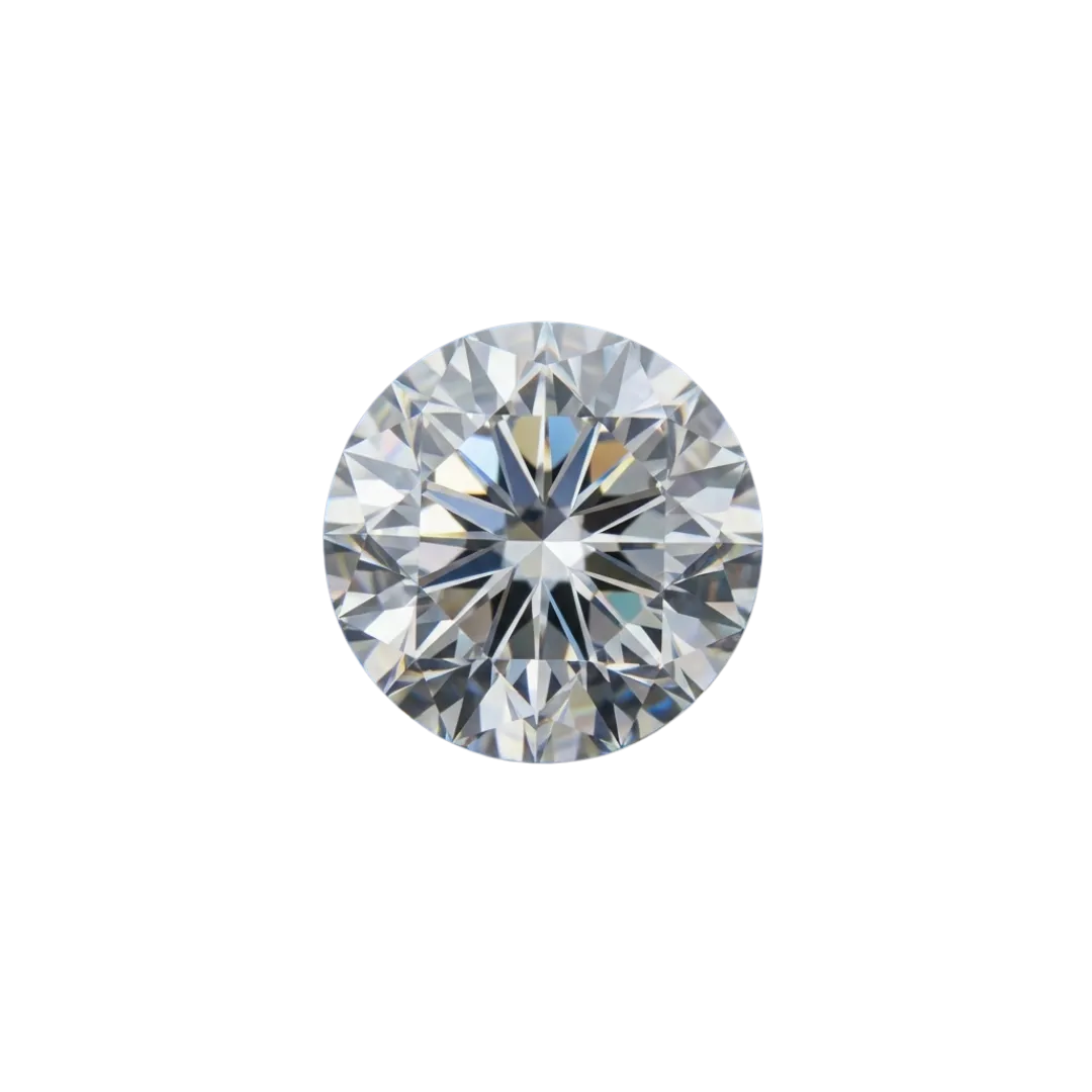 Round brilliant diamond stone for VS1 vs VS2 clarity comparison by Lily Dia Jewellery